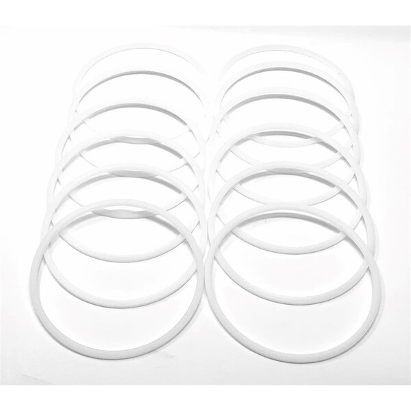Flat Gasket, Plastic (12/PK); Replaces AMPCO Part# J802728, 12PK